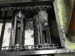 チップコンベア整備